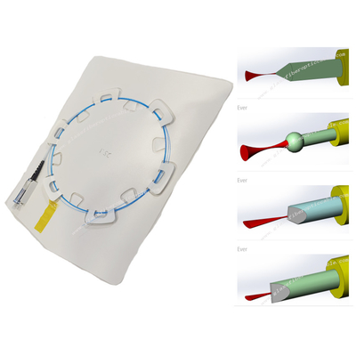 Conector de fibra óptica YAG Sma905, Fibra óptica láser médica, Reutilizable, sonda de fibra óptica desechable