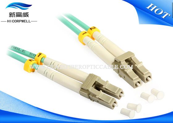 Cables del remiendo de la fibra del PVC los 2M del LC UPC LC UPC milímetro 3,0 DX LSXH anaranjados