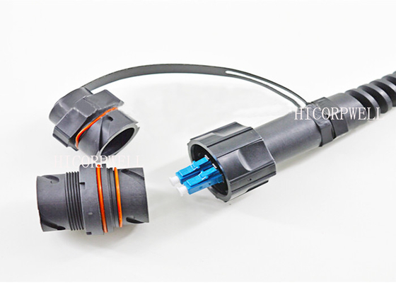 El remiendo de la fibra óptica de ODVA telegrafía mini resistencia mecánica del SC LC APC UPC IP67