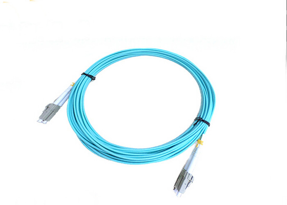 Cables del remiendo de la fibra del PVC los 2M del LC UPC LC UPC milímetro 3,0 DX LSXH anaranjados