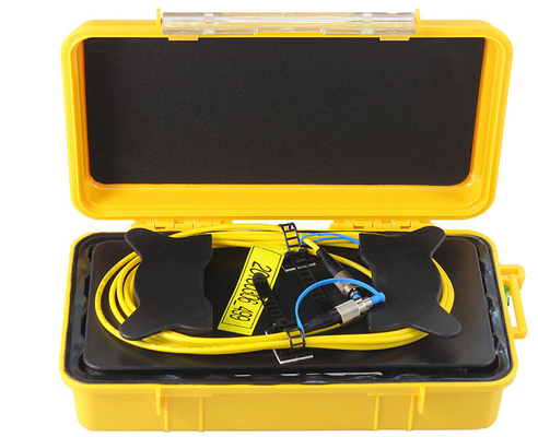 conectores simulados de fibra óptica desnudos del SC FC LC de la fibra del 1km los 2km OTDR Ring Box SM milímetro