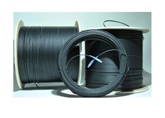 1 / 2/4 tipo autosuficiente al aire libre plano del arco del higo del cable de descenso de la fibra óptica FTTH de la base 8