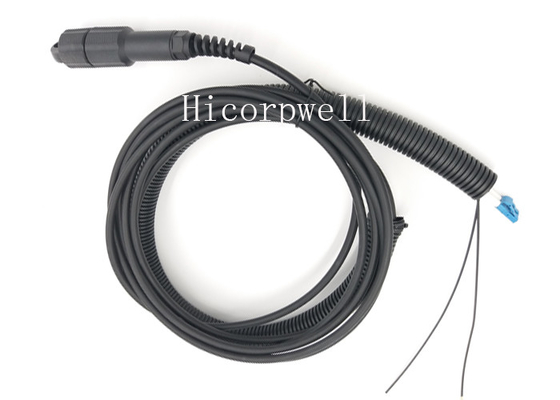 Cable pre terminado LC - carrete de las FO del cable óptico de la fibra de vidrio de la longitud del LC los 300M