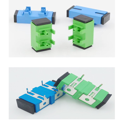 Prensa - el adaptador elástico apto del Sc Upc del hierro SM, fibra del IEC 60794 ayuna conector