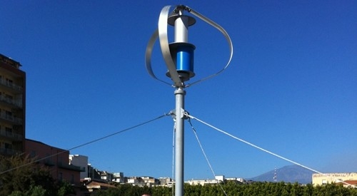 Sistema eléctrico híbrido 88KG del viento solar de la turbina de viento frenado del cortocircuito de 3 fases