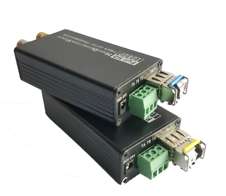 Mini 3G/HD - SDI al medios convertidor de la fibra con el tamaño 110*40*20m m de la función de la cuenta