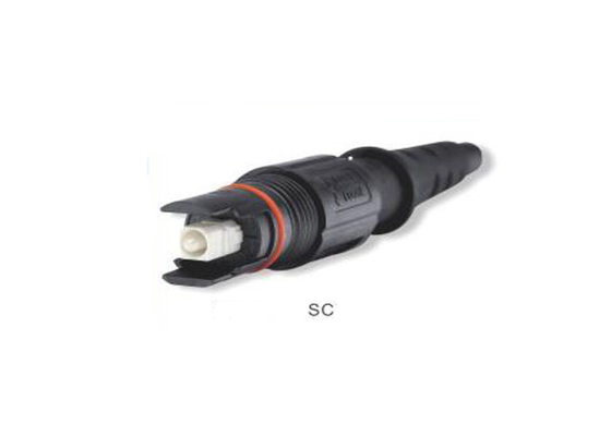 El mini conector/IP de la prenda impermeable del SC protegió los conectores de Opticial de la fibra para el cable redondo 5,0