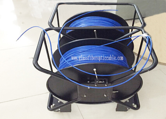 Máquina de bobina de fibra óptica del carrete de cable de la bobina del tambor portátil Epon FTTP CATV