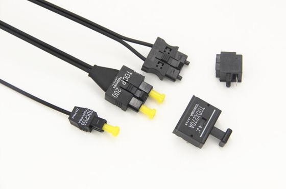 Cable óptico Toshiba del remiendo de Tocp 200 de la fibra plástica original de los patchcords 200 F07