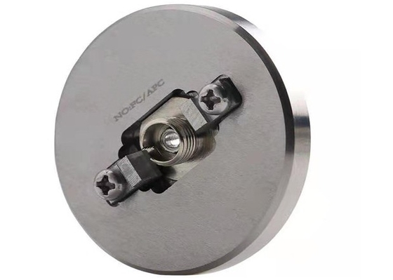 Disco de pulido que enarena de pulido de acero inoxidable manual FC/SC/ST/LC del disco de la fibra óptica