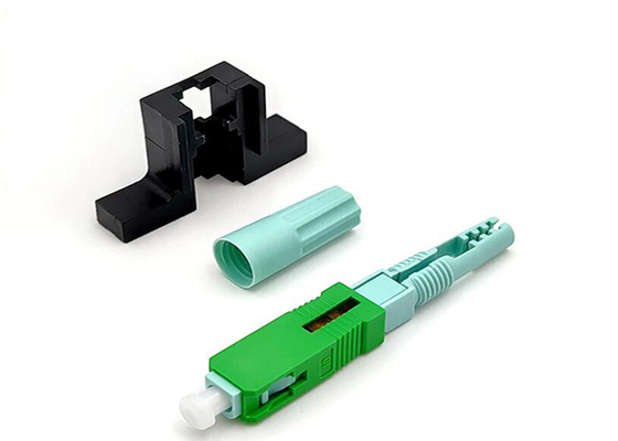 Conector rápido rápido de la asamblea de la fibra óptica del SC APC de Ftth Fttx para la fibra óptica Euquipment