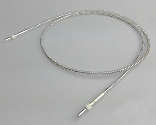 El laser médico militar del poder más elevado telegrafía el cordón de remiendo del conector 200um SMA905 de SMA 200-1200nm