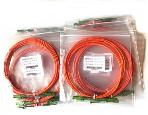 Cable de fibra óptica de la coleta del cable de fribra óptica de distribución E2000 APC UPC