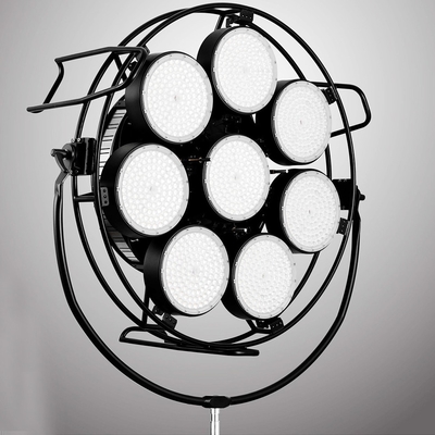 lámpara al aire libre del espacio de la luz del terraplén de la fotografía de ocho linternas que tira 1300W