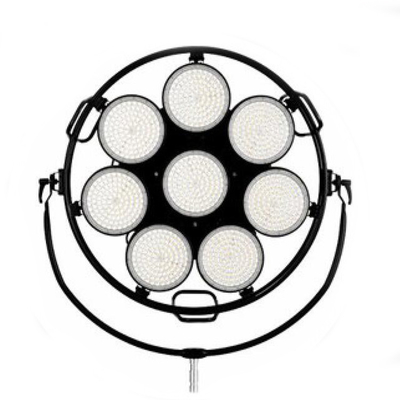 lámpara al aire libre del espacio de la luz del terraplén de la fotografía de ocho linternas que tira 1300W