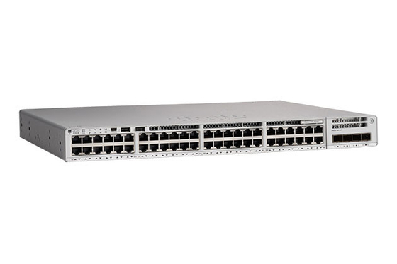 Cisco - puertos del Uplink de SFP de los puertos Ethernet del interruptor 48 del catalizador 9200l L3 y de 4 gigabites (c9200l-48t-4g-a)
