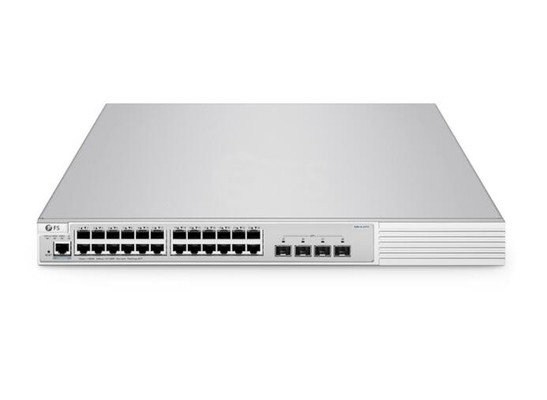 S3910-24TS 24-Port Gigabit Ethernet L2+ manejó completamente el favorable gigabit RJ45 del interruptor 24 X con 4 Uplinks de X 10Gb SFP+