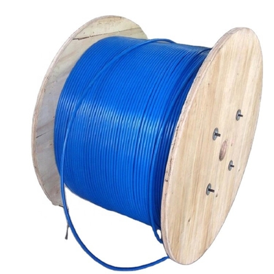 Cable de fibra óptica de minería de doble chaqueta blindada de tubo suelto trenzado Cable de fibra óptica de vidrio de 4 núcleos