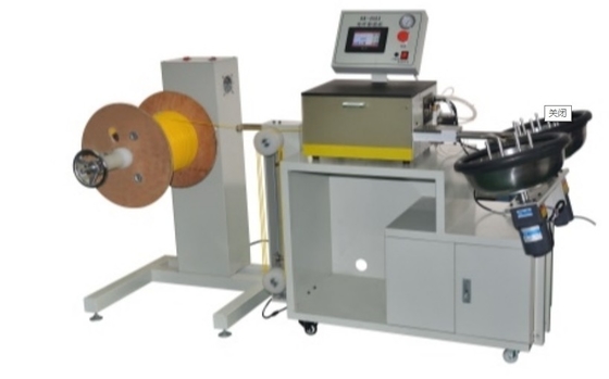 Máquina automática de la fabricación de cables de la fibra de la cortadora del cable del cordón y de la coleta de remiendo de la fibra óptica