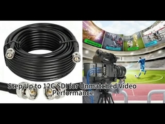 Tecnología de transmisión de video inalámbrica HDMI / SDI más avanzada en color negro