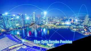 Conectores de precisión de casquillos de fibra óptica