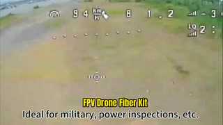 Kit de fibra óptica para drones fpv