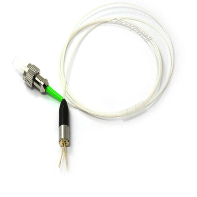 Fibra de alta birefringencia (hi-bi) 1310 nm SM FC/APC Polarización de mantenimiento de fibra Jumper Pigtail 0.9 Manga FC Fibra