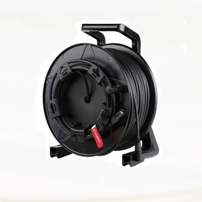 Cable táctico negro Cat6