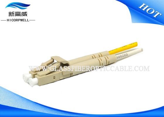 Conectores de cable de fribra óptica del LC milímetro, 2,0 conectores de la fibra con varios modos de funcionamiento del cordón de remiendo de DX