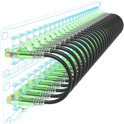 Estadio retráctil 80M 100M Cat6 Cat5 cableado prefabricado red de cableado tambor de cuerda para vídeo y audio