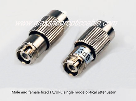 Atenuador de la fibra óptica de los componentes FC UPC APC de la fibra óptica del IEC 60794 con varios modos de funcionamiento