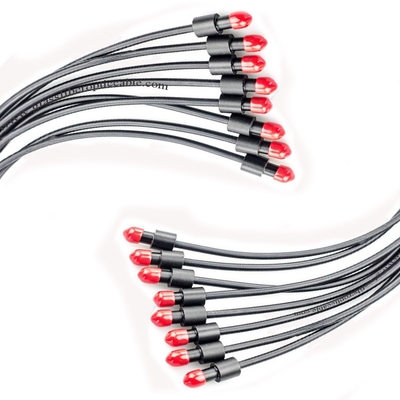 Rodas de vidrio Fibra óptica Enlace de fibra óptica Enlace de fibra óptica desnuda Cables de fibra óptica Desnuda Fibra óptica