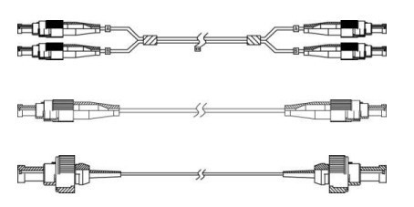 Fibra de alta birefringencia (hi-bi) 1310 nm SM FC/APC Polarización de mantenimiento de fibra Jumper Pigtail 0.9 Manga FC Fibra