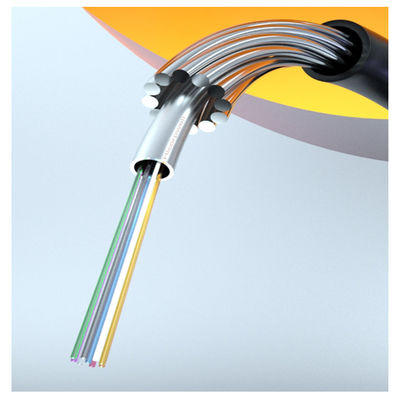 Fibra óptica de 2 núcleos Cables ópticos de alta temperatura para pozos de petróleo de teflón y sensores de detección resistentes a altas temperaturas Fibras ópticas de medición de temperatura para la detección de pozos de petróleo