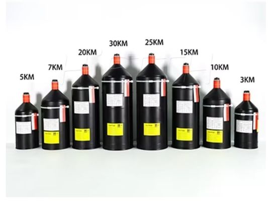 Drones FPV Kit de fibra óptica Distancia de vuelo 5/10/20/30KM SM-G657A2 Fibra desnuda G657A2 Fibra ultra delgada para drones FPV