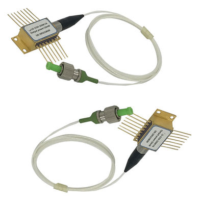 Diodo láser 14PIN BTF 1550nm 10mW Laser mariposa con TEC incorporado y Fibra PM Potencia máxima 10W