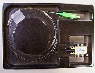 Diodo láser 14PIN BTF 1550nm 10mW Laser mariposa con TEC incorporado y Fibra PM Potencia máxima 10W