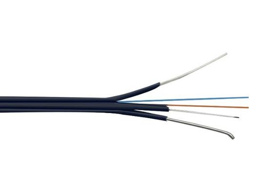 Tipo de fibra: Cable de fibra óptica monomodo de vidrio con cubierta LSZH y radio de curvatura estática de 10*diámetro del cable