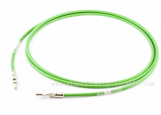 Cables de fibra óptica láser de fibra tampón estrecha y hilos de aramida para la transmisión rápida de datos en fibra monomodo o multimodo