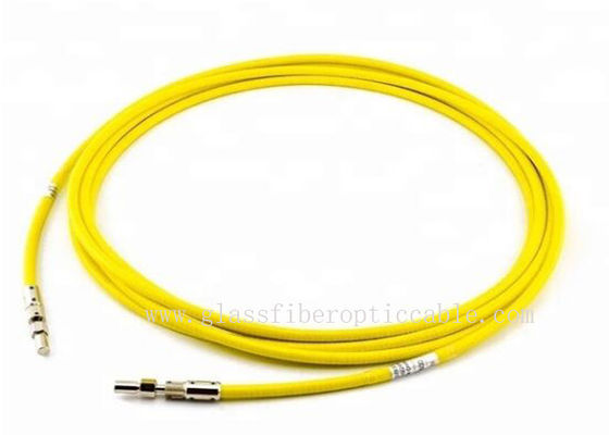 Cables de fibra óptica láser de fibra tampón estrecha y hilos de aramida para la transmisión rápida de datos en fibra monomodo o multimodo