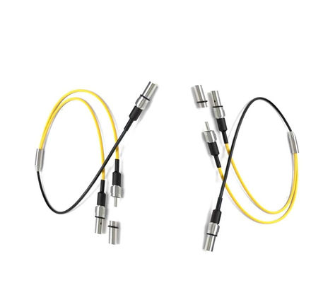 Cables de fibra óptica láser de fibra tampón estrecha y hilos de aramida para la transmisión rápida de datos en fibra monomodo o multimodo