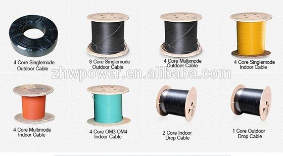 Cable de fibra óptica de vidrio hasta 288 fibras, factores de forma dúplex/simplex, monomodo y multimodo para sus necesidades