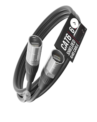 Cat6 Conexión Ethernet por cable blindado Transmisión por cable a larga distancia