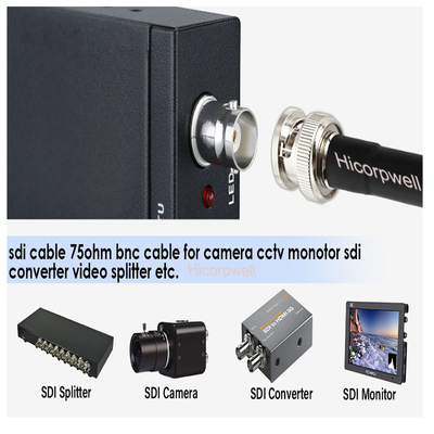 Cables de transmisión 3G 12G HDM1 SDI Mini 3G SDI Microconvertidor de vídeo con alimentación USB HDM1 Cambiador a cable coaxial SDI para aplicaciones de vídeo