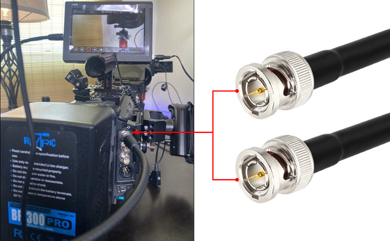 Cables de transmisión 3G 12G HDM1 SDI Mini 3G SDI Microconvertidor de vídeo con alimentación USB HDM1 Cambiador a cable coaxial SDI para aplicaciones de vídeo