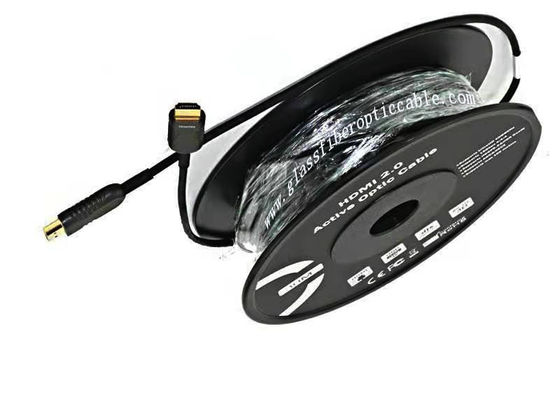 Cable HDMI 2.1 OEM 8K 60Hz 120Hz 48gbps Fibra Óptica PS5 TV Box Proyector Cable de Audio y Video HD 8K 1.5M 3M 5M cable de fibra óptica hdmi