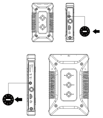 Color negro tecnología de la mayoría de la transmisión video inalámbrica avanzada de HDMI/del SDI