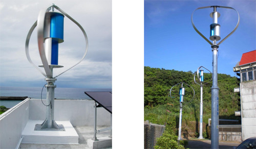 Alto generador del molino de viento de la casa de la eficacia de conversión, generador de energía eólica al aire libre del tejado