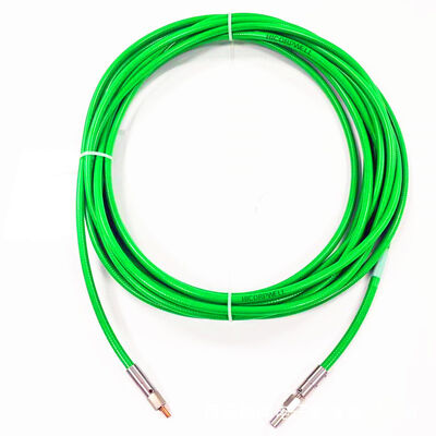 High Power D80 Laser Energy Fiber Armored Patch Cord High Temp Resistant