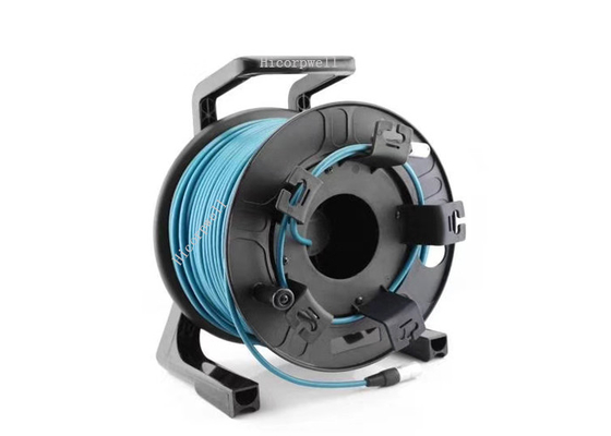 Naranja portátil Paintcoat del conector del cable IP67 de las FO de los componentes al aire libre de la fibra óptica